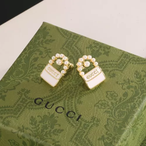 Replica Gucci Earrings For Women #1337740 $27.00 USD for Wholesale