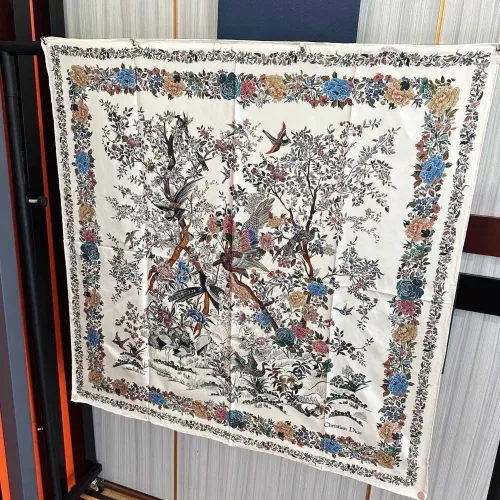 Cheap Christian Dior Silk Squares #1337857, $$52.00 USD On Christian Dior Scarf