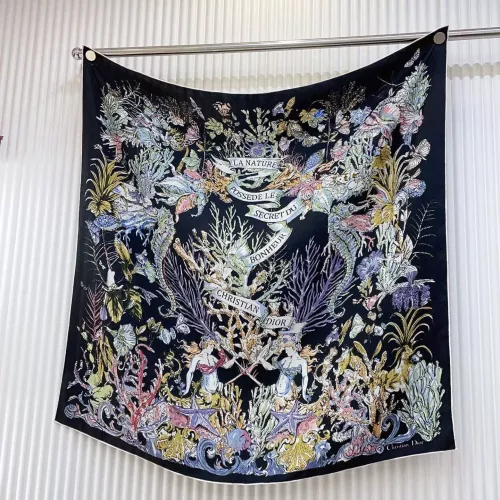 Cheap Christian Dior Silk Squares #1337916, $$64.00 USD On Christian Dior Scarf