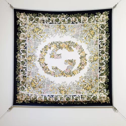 Cheap Gucci Silk Squares #1338010, $$64.00 USD On Gucci Scarf