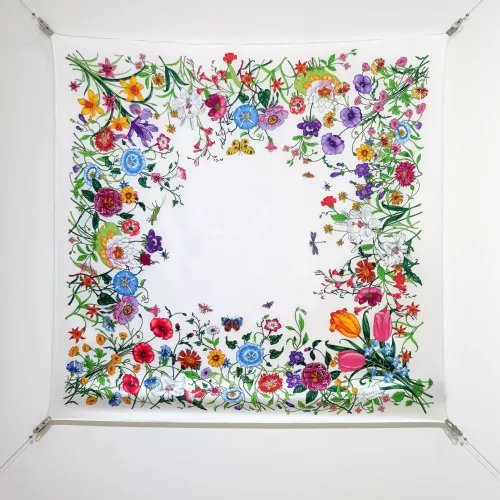 Cheap Gucci Silk Squares #1338013, $$64.00 USD On Gucci Scarf
