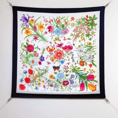 Cheap Gucci Silk Squares #1338025, $$64.00 USD On Gucci Scarf