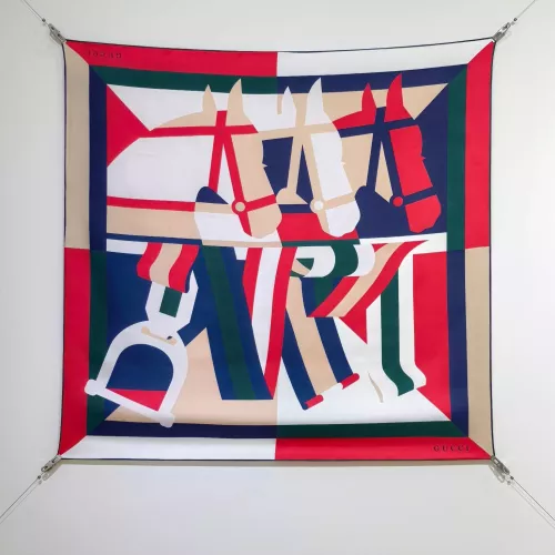 Cheap Gucci Silk Squares #1338028, $$64.00 USD On Gucci Scarf