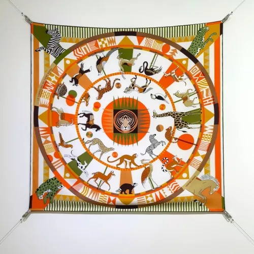 Cheap Hermes Silk Square #1338214, $$64.00 USD On Hermes Scarf