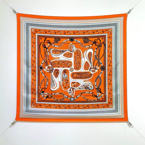 Cheap Hermes Silk Square #1338221, $$64.00 USD On Hermes Scarf