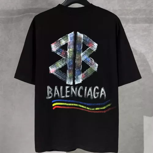 Cheap Balenciaga T-Shirts Short Sleeved For Unisex #1338346, $$42.00 USD On Balenciaga T-Shirts