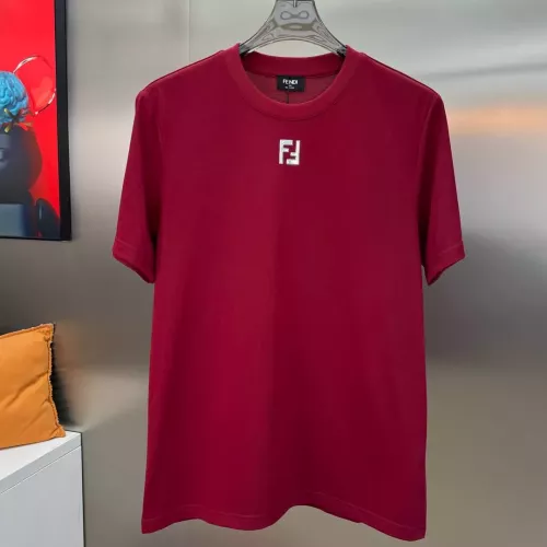 Cheap Fendi T-Shirts Short Sleeved For Men #1338359, $$85.00 USD On Fendi T-Shirts