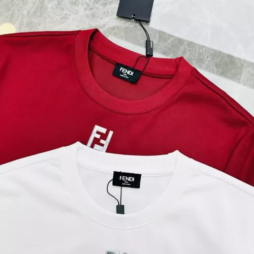 Replica Fendi T-Shirts Short Sleeved For Men #1338359 $85.00 USD for Wholesale