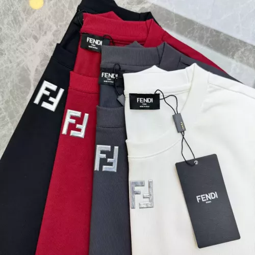 Replica Fendi T-Shirts Short Sleeved For Men #1338359 $85.00 USD for Wholesale
