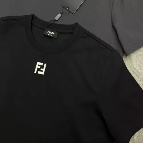 Replica Fendi T-Shirts Short Sleeved For Men #1338361 $85.00 USD for Wholesale