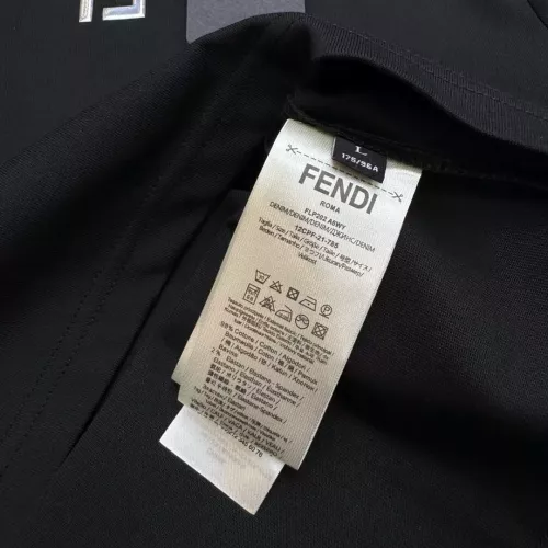 Replica Fendi T-Shirts Short Sleeved For Men #1338361 $85.00 USD for Wholesale