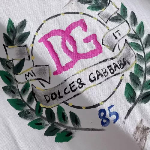 Replica Dolce & Gabbana D&G T-Shirts Short Sleeved For Men #1338383 $85.00 USD for Wholesale