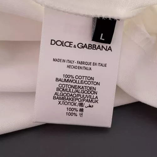 Replica Dolce & Gabbana D&G T-Shirts Short Sleeved For Men #1338383 $85.00 USD for Wholesale