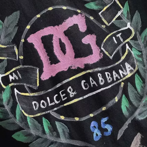 Replica Dolce & Gabbana D&G T-Shirts Short Sleeved For Men #1338384 $85.00 USD for Wholesale
