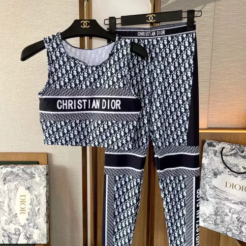 Cheap Christian Dior Yoga Tracksuits Long Sleeved For Women #1338523, $$40.00 USD On Christian Dior Tracksuits