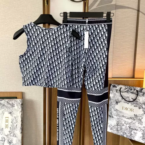 Replica Christian Dior Tracksuits Sleeveless For Women #1338523 $40.00 USD for Wholesale