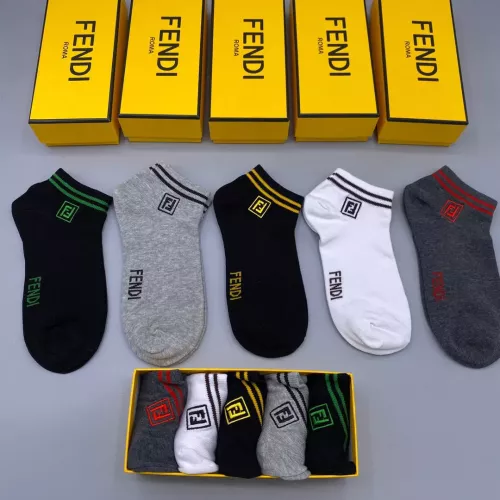 Cheap Fendi Socks #1338617, $$27.00 USD On Fendi Socks