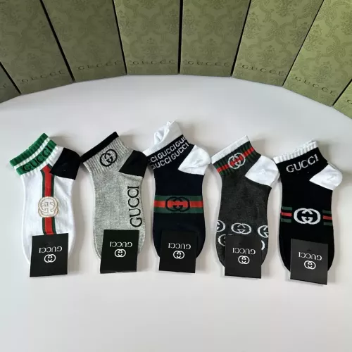 Cheap Gucci Socks #1338638, $$27.00 USD On Gucci Socks