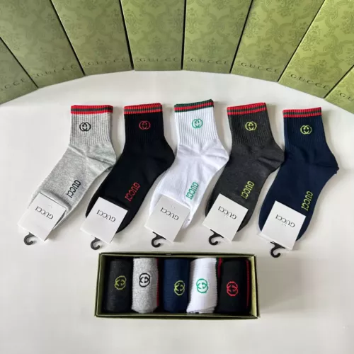 Cheap Gucci Socks #1338639, $$27.00 USD On Gucci Socks