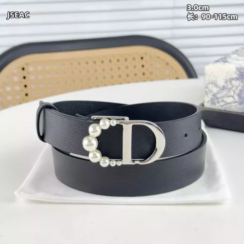 Replica Christian Dior AAA Quality Belts In 3.0cm For Women #1338930 $52.00 USD for Wholesale