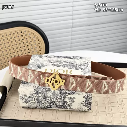 Cheap Christian Dior AAA Quality Belts In 3.5cm For Unisex #1338932, $$52.00 USD On Christian Dior AAA Quality Belts