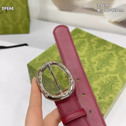 Replica Gucci AAA Quality Belts In 3.0cm For Women #1339023 $60.00 USD for Wholesale