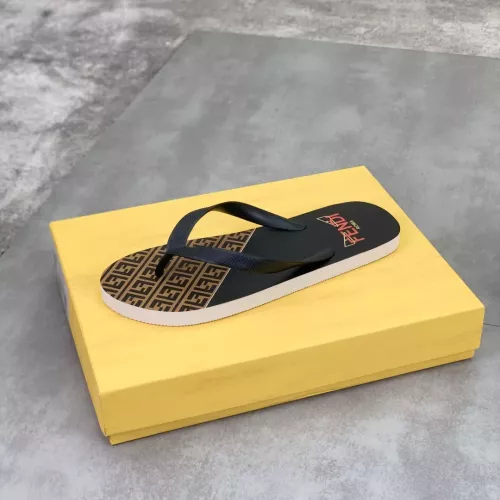 Replica Fendi Slippers For Men #1339586 $48.00 USD for Wholesale