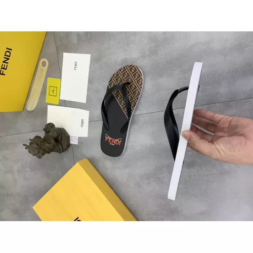 Replica Fendi Slippers For Men #1339586 $48.00 USD for Wholesale
