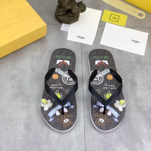 Cheap Fendi Slippers For Men #1339599, $$48.00 USD On Fendi Slippers