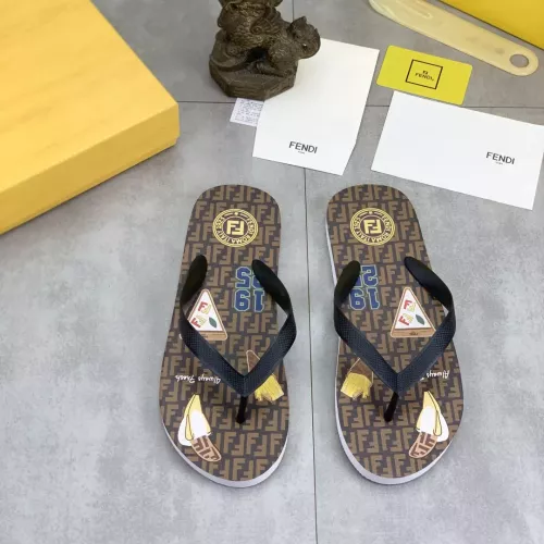 Cheap Fendi Slippers For Men #1339600, $$48.00 USD On Fendi Slippers
