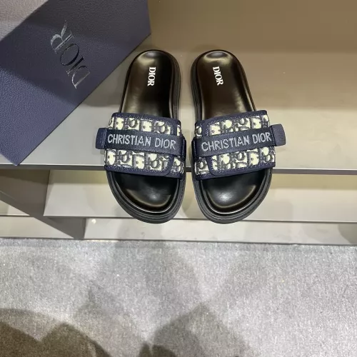 Replica Christian Dior Slippers For Men #1339604 $48.00 USD for Wholesale