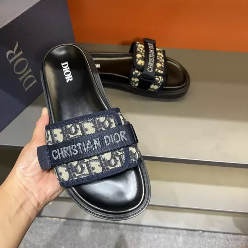 Replica Christian Dior Slippers For Men #1339604 $48.00 USD for Wholesale