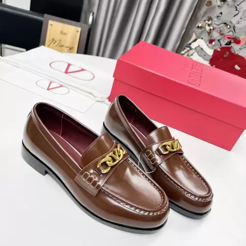 Cheap Valentino Leather Shoes For Women #1339618, $$102.00 USD On Valentino Leather Shoes