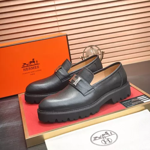 Cheap Hermes Leather Shoes For Men #1339664, $$102.00 USD On Hermes Leather Shoes