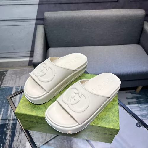 Replica Gucci Slippers For Women #1339696 $64.00 USD for Wholesale