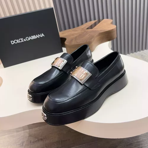 Cheap Dolce &amp; Gabbana D&amp;G Leather Shoes For Men #1339712, $$132.00 USD On Dolce &amp; Gabbana D&amp;G Leather Shoes