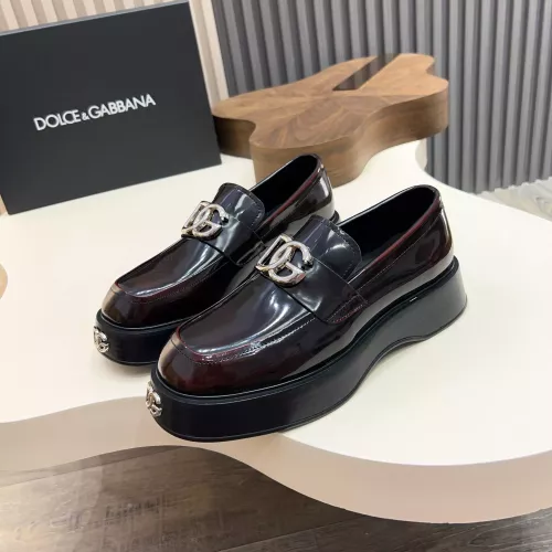 Cheap Dolce &amp; Gabbana D&amp;G Leather Shoes For Men #1339714, $$132.00 USD On Dolce &amp; Gabbana D&amp;G Leather Shoes
