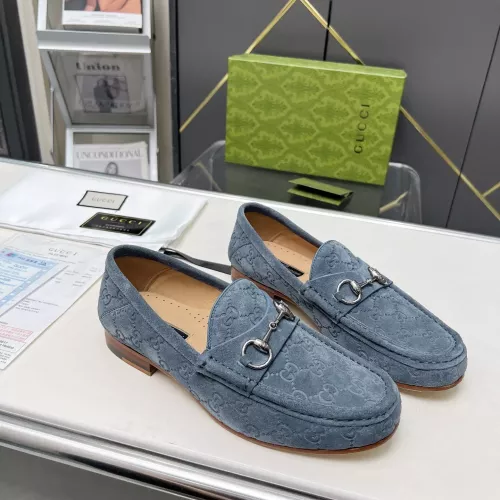 Replica Gucci Oxfords Shoes For Men #1339836 $115.00 USD for Wholesale
