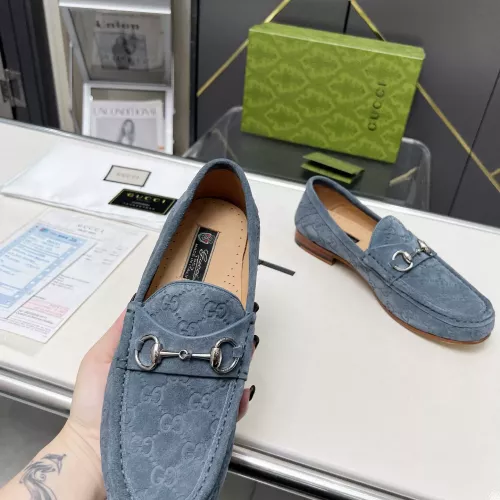 Replica Gucci Oxfords Shoes For Men #1339836 $115.00 USD for Wholesale