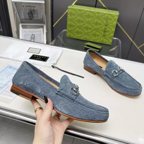 Replica Gucci Oxfords Shoes For Men #1339836 $115.00 USD for Wholesale