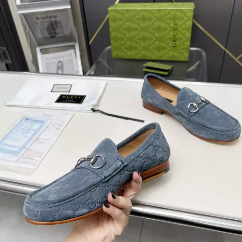 Replica Gucci Oxfords Shoes For Men #1339836 $115.00 USD for Wholesale
