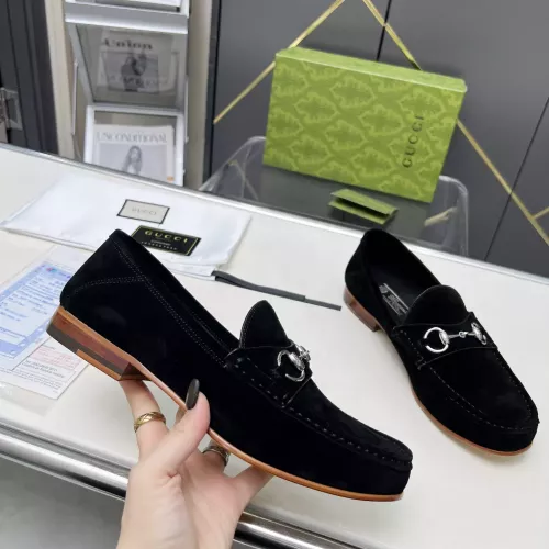 Replica Gucci Oxfords Shoes For Men #1339838 $115.00 USD for Wholesale