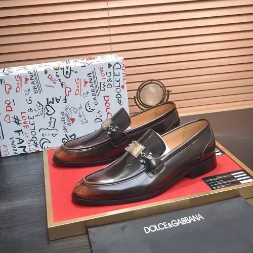 Cheap Dolce &amp; Gabbana D&amp;G Leather Shoes For Men #1339974, $$96.00 USD On Dolce &amp; Gabbana D&amp;G Leather Shoes