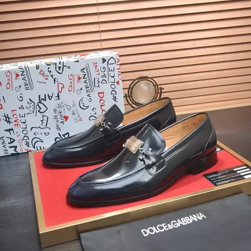 Cheap Dolce &amp; Gabbana D&amp;G Leather Shoes For Men #1339975, $$96.00 USD On Dolce &amp; Gabbana D&amp;G Leather Shoes