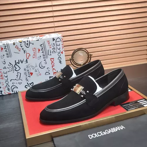 Cheap Dolce &amp; Gabbana D&amp;G Leather Shoes For Men #1339981, $$96.00 USD On Dolce &amp; Gabbana D&amp;G Leather Shoes