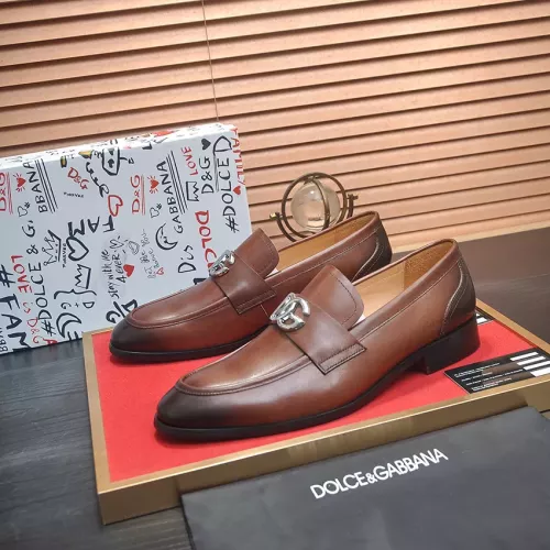 Cheap Dolce &amp; Gabbana D&amp;G Leather Shoes For Men #1339983, $$96.00 USD On Dolce &amp; Gabbana D&amp;G Leather Shoes