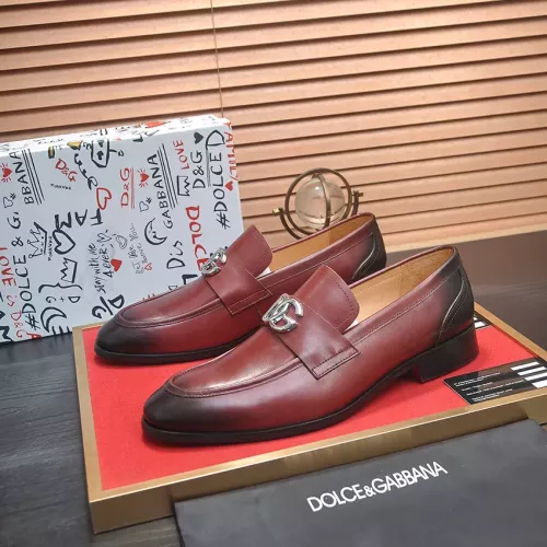 Cheap Dolce &amp; Gabbana D&amp;G Leather Shoes For Men #1339984, $$96.00 USD On Dolce &amp; Gabbana D&amp;G Leather Shoes