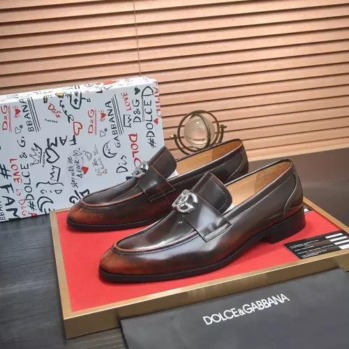 Cheap Dolce &amp; Gabbana D&amp;G Leather Shoes For Men #1339985, $$96.00 USD On Dolce &amp; Gabbana D&amp;G Leather Shoes