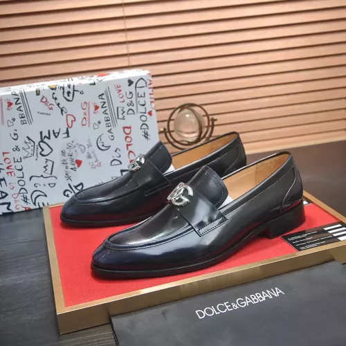 Cheap Dolce &amp; Gabbana D&amp;G Leather Shoes For Men #1339986, $$96.00 USD On Dolce &amp; Gabbana D&amp;G Leather Shoes