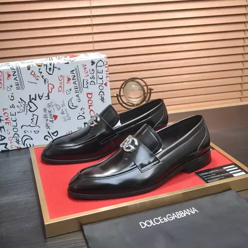 Cheap Dolce &amp; Gabbana D&amp;G Leather Shoes For Men #1339987, $$96.00 USD On Dolce &amp; Gabbana D&amp;G Leather Shoes